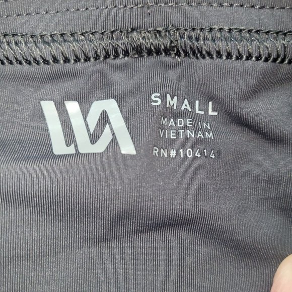 VRST Short Mens S Charcoal/Black Print Lined 6.5" Drawstring Pockets Hybrid Swim - Picture 6 of 13
